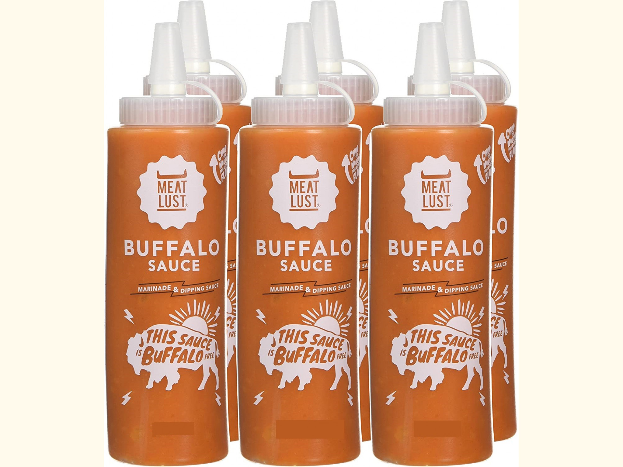 Meat Lust Fiery Buffalo Sauce 200ml (Pack of 6)